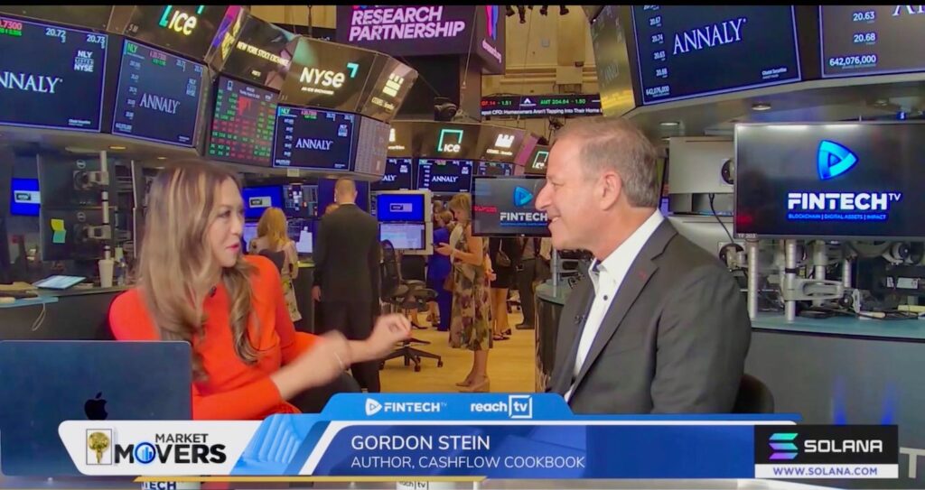 Gordon Stein interview at the NYSE